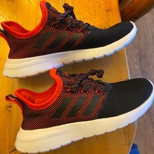 Adidas size 5 boys tennis shoes